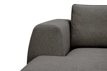 Optus 6-sits U-soffa med Divan och schäslong vänster - Mörkgrå - Möbler - Vardagsrum - Soffor - U-soffor