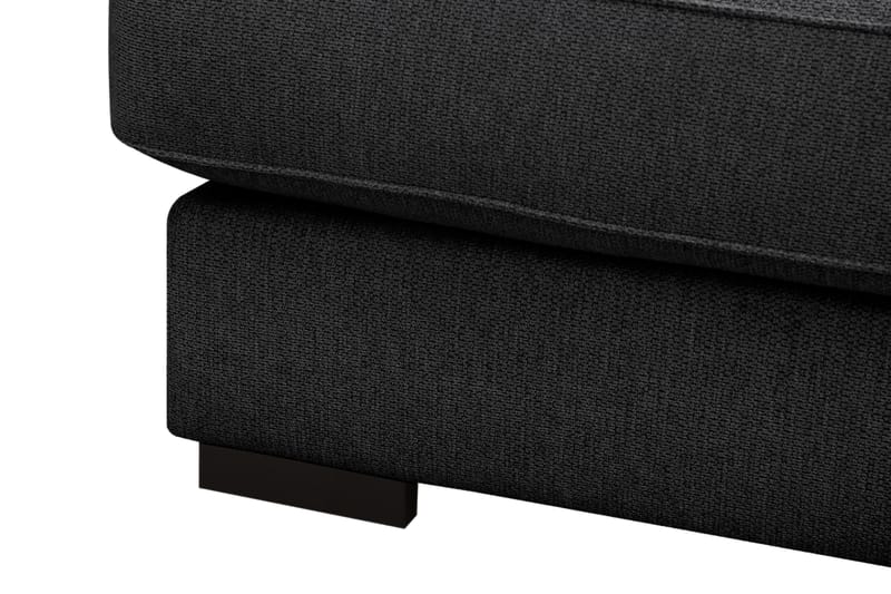 Optus 6-sits U-soffa med Divan och schäslong vänster - Svart - Möbler - Vardagsrum - Soffor - U-soffor
