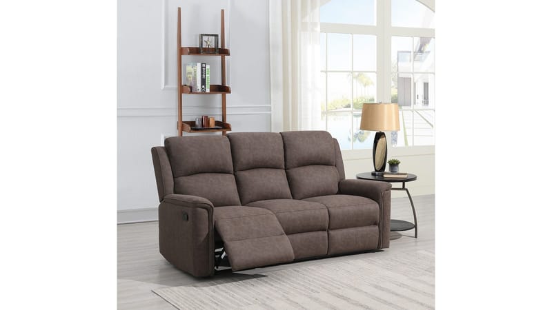 Orvella Reclinersoffa 2-sits - Brun - Möbler - Vardagsrum - Soffor - Reclinersoffor & Biosoffor