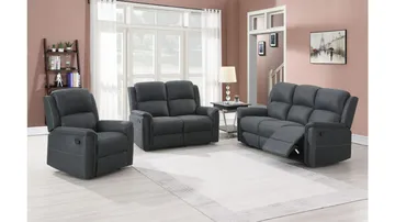 Orvella Reclinersoffa 3-sits - Grå - Möbler - Vardagsrum - Soffor - Reclinersoffor & Biosoffor
