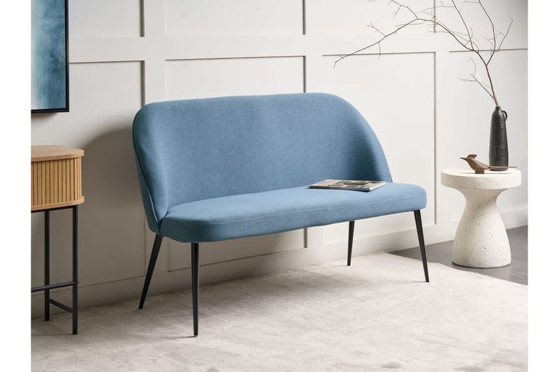 Osbyn Soffa 2-sits - Blå/Svart - Möbler - Vardagsrum - Soffor - 2-sits soffor