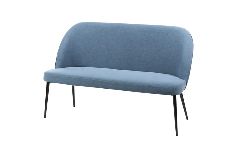 Osbyn Soffa 2-sits - Blå/Svart - Möbler - Vardagsrum - Soffor - 2-sits soffor