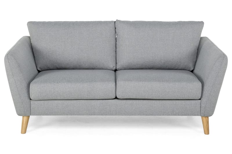OSCAR 2-sits Soffa Grovvävt tyg Vit - Skräddarsy färg och tyg - 2-sits soffor