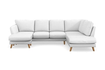 OSCAR LYX U-soffa med Divan Vänster Vit