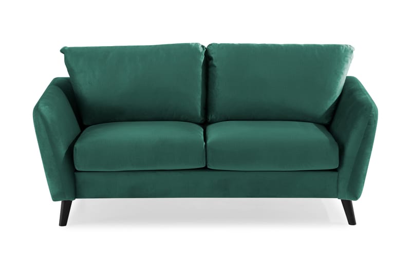 OSCAR Sammetssoffa 2-sits Grön -   - Sammetssoffor - 2-sits soffor