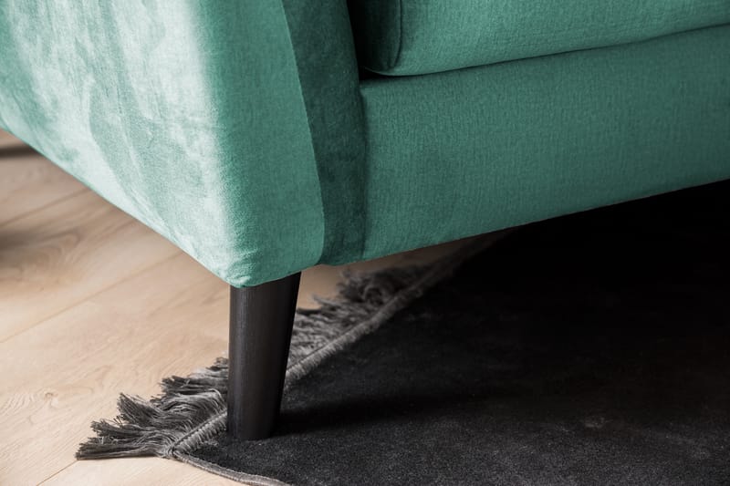 OSCAR Sammetssoffa 2-sits Grön -   - Sammetssoffor - 2-sits soffor