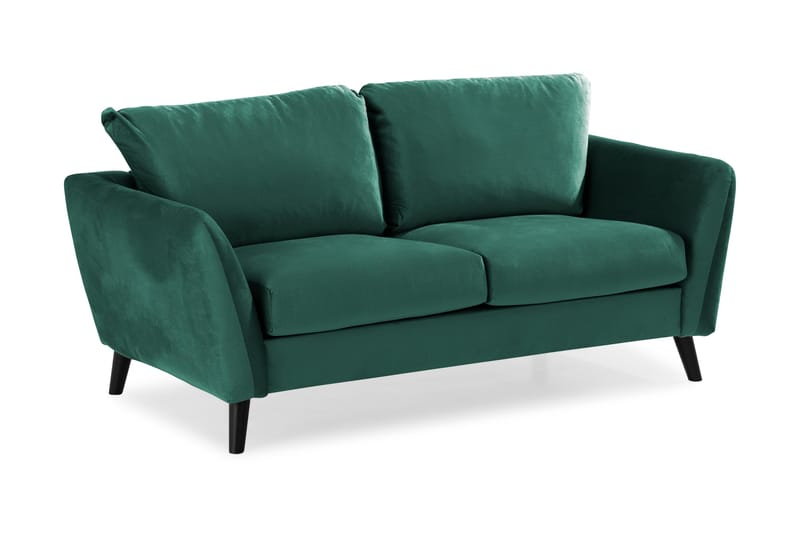OSCAR Sammetssoffa 2-sits Grön -   - Sammetssoffor - 2-sits soffor