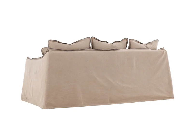 Oskarshamn Soffa 3-sits - Brun - Möbler - Vardagsrum - Soffor - 3-sits soffor