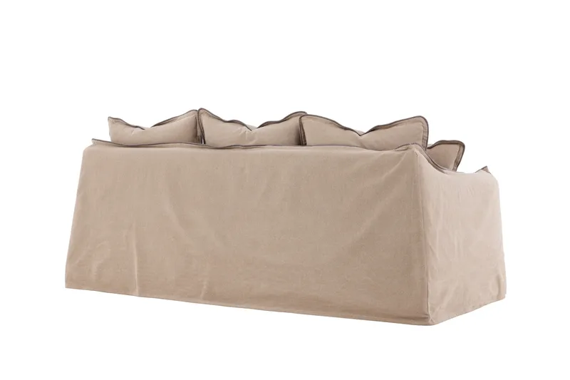 Oskarshamn Soffa 3-sits - Brun - Möbler - Vardagsrum - Soffor - 3-sits soffor