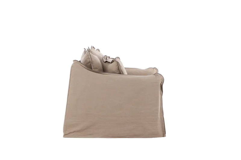 Oskarshamn Soffa 3-sits - Brun - Möbler - Vardagsrum - Soffor - 3-sits soffor