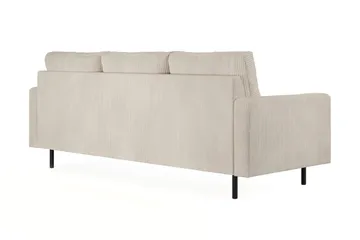 Peppe 3-sits Vändbar L-formad Divansoffa i Manchester - Beige - Möbler - Vardagsrum - Soffor - Divansoffa & schäslong
