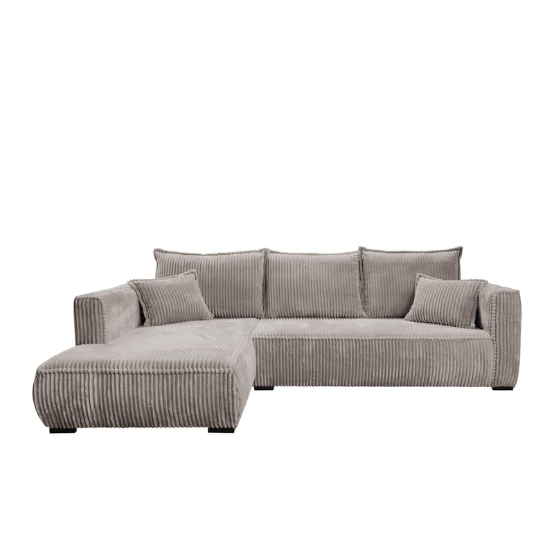 Puente 4-sits Soffa med divan - grå - Möbler - Vardagsrum - Soffor - Hörnsoffor