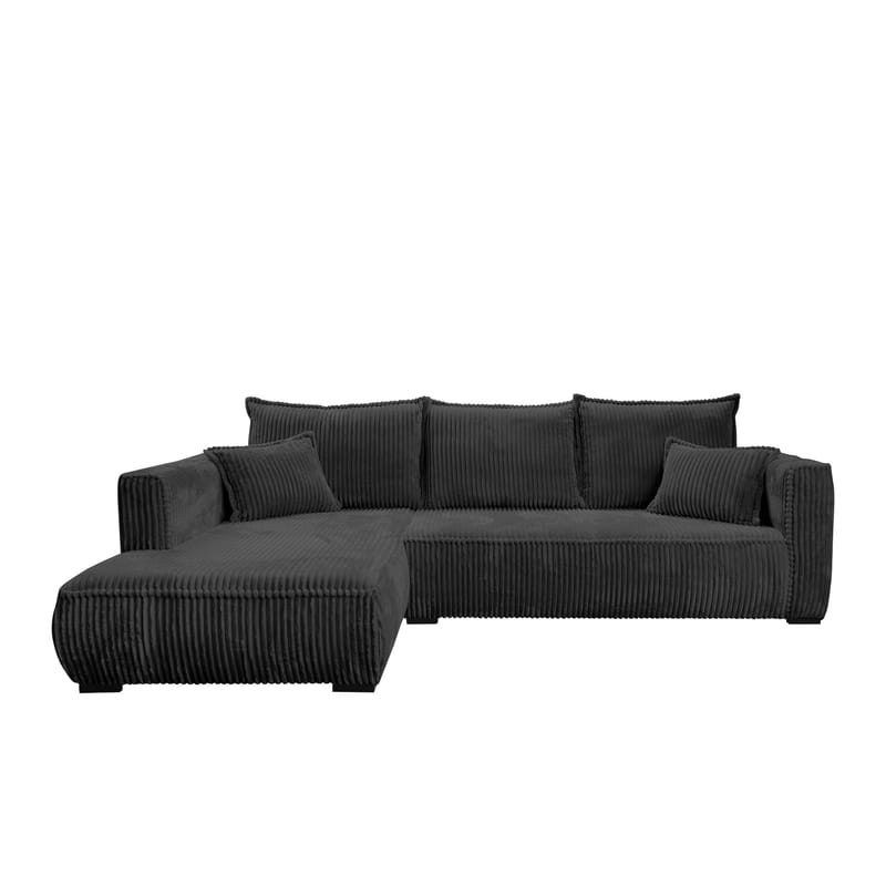Puente 4-sits Soffa med divan - svart - Möbler - Vardagsrum - Soffor - Hörnsoffor