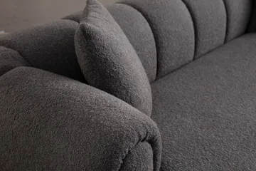 Puffin 3-sits Soffa - Antracit - Möbler - Vardagsrum - Soffor - 3-sits soffor