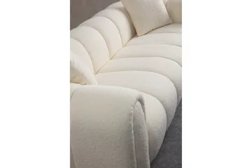Puffin 3-sits Soffa - Vit - Möbler - Vardagsrum - Soffor - 3-sits soffor