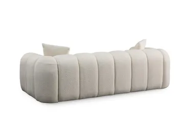 Puffin 3-sits Soffa - Vit - Möbler - Vardagsrum - Soffor - 3-sits soffor