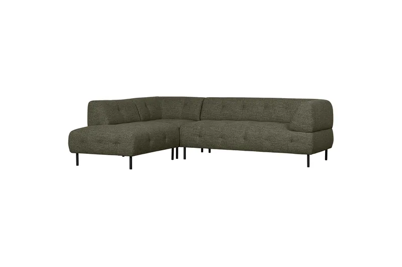 Ranta Soffa med Schäslong 3-sits, Grönmelange