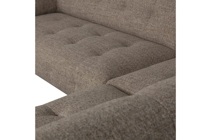 Ranta Soffa med Schäslong 3-sits - Mörkbrun - Möbler - Vardagsrum - Soffor - Divansoffa & schäslong
