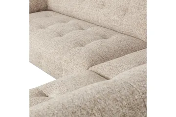 Ranta Soffa med Schäslong 3-sits - Naturmelange - Möbler - Vardagsrum - Soffor - Divansoffa & schäslong