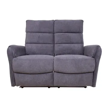 Reclinersoffa Dalsor 2-sits med elektrisk mekanism - Grå - Möbler - Vardagsrum - Soffor - Reclinersoffor & Biosoffor