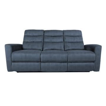 Reclinersoffa Darvi 3-sits med elektrisk mekanism - blå - Möbler - Vardagsrum - Soffor - Reclinersoffor & Biosoffor