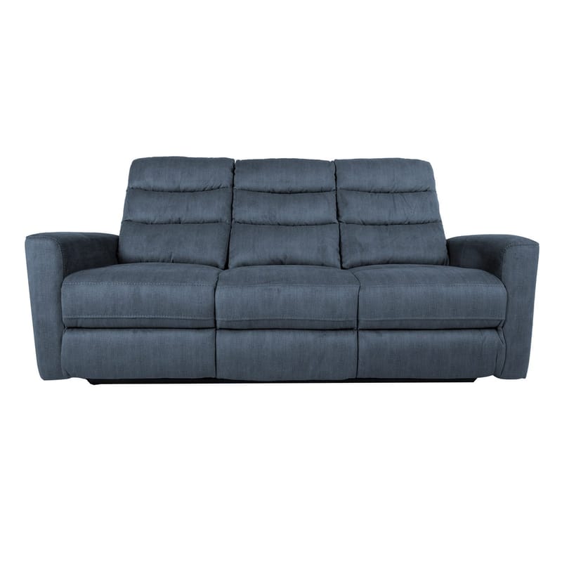 Reclinersoffa Darvi 3-sits med elektrisk mekanism - blå - Möbler - Vardagsrum - Soffor - Reclinersoffor & Biosoffor