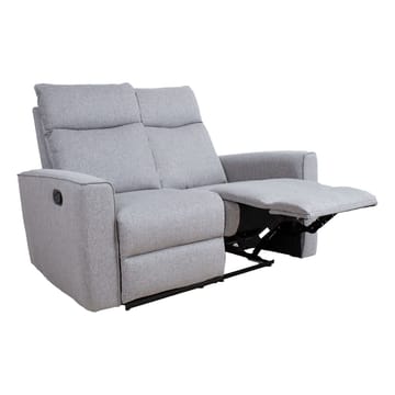 Reclinersoffa Fjolna 2-sits med manuell mekanism - grå - Möbler - Vardagsrum - Soffor - Reclinersoffor & Biosoffor