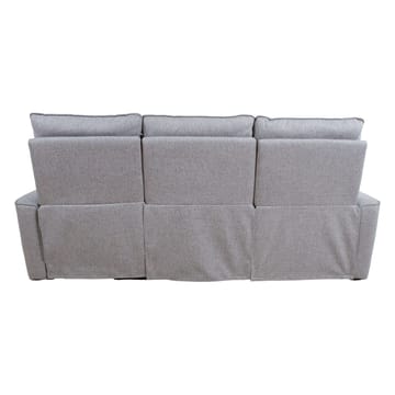 Reclinersoffa Fjolna 3-sits med manuell mekanism - grå - Möbler - Vardagsrum - Soffor - Reclinersoffor & Biosoffor