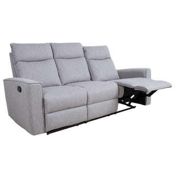 Reclinersoffa Fjolna 3-sits med manuell mekanism - grå - Möbler - Vardagsrum - Soffor - Reclinersoffor & Biosoffor