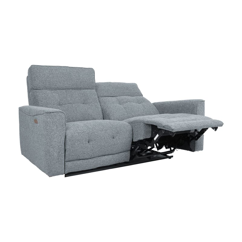 Reclinersoffa Glendor 2-sits med elektrisk mekanism - Blågrå - Möbler - Vardagsrum - Soffor - Reclinersoffor & Biosoffor