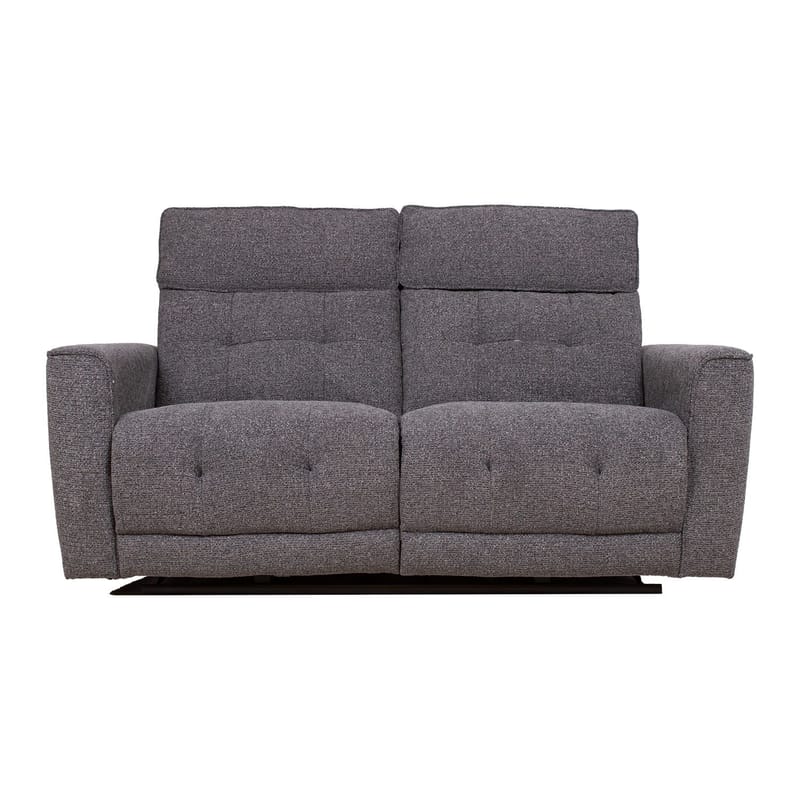 Reclinersoffa Glendor 2-sits med elektrisk mekanism - Grå - Möbler - Vardagsrum - Soffor - Reclinersoffor & Biosoffor