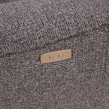 Reclinersoffa Glendor 2-sits med elektrisk mekanism - Grå - Möbler - Vardagsrum - Soffor - Reclinersoffor & Biosoffor