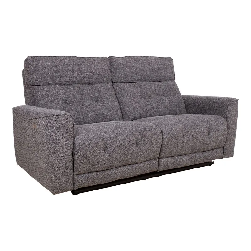 Reclinersoffa Glendor, grå
