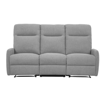 Reclinersoffa Gränor 3-sits med elektrisk mekanism - Ljusgrå - Möbler - Vardagsrum - Soffor - Reclinersoffor & Biosoffor
