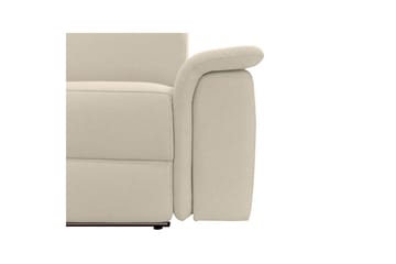 Reclinersoffa med hörn Loft24 Hörnsoffa 3-sits Pareli Vit Vänster - Möbler - Vardagsrum - Soffor - Reclinersoffor & Biosoffor