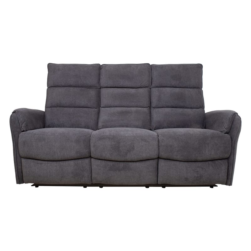 Reclinersoffa Mörvik 3-sits med elektrisk mekanism - blågrå - Möbler - Vardagsrum - Soffor - Reclinersoffor & Biosoffor