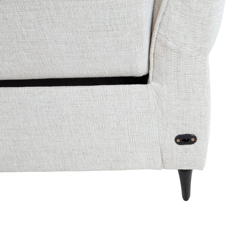 Reclinersoffa Näsdal 3-sits med elektrisk mekanism - ljusbeige - Möbler - Vardagsrum - Soffor - Reclinersoffor & Biosoffor