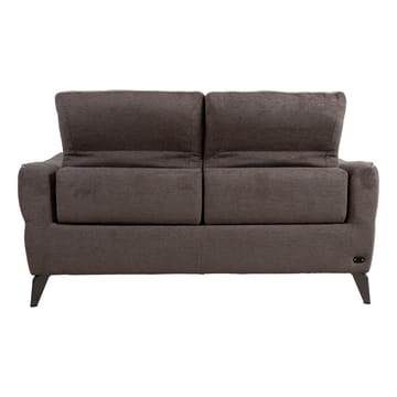 Reclinersoffa Nordan 2-sits elektrisk - ljusbrun med beige passpoal - Möbler - Vardagsrum - Soffor - Reclinersoffor & Biosoffor