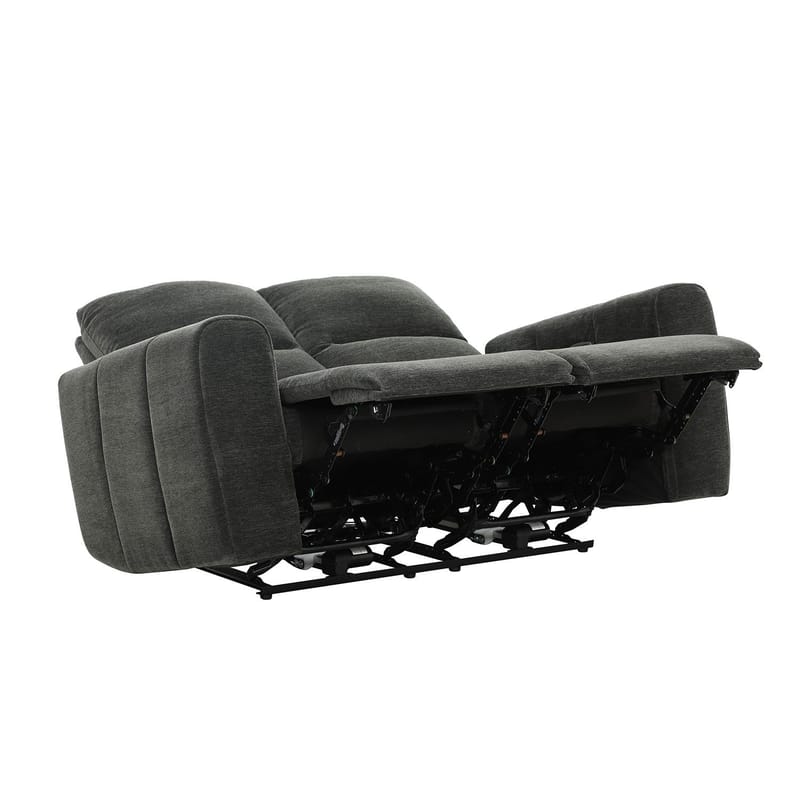 Reclinersoffa Ödmark 2-sits med elektrisk mekanism - grå - Möbler - Vardagsrum - Soffor - Reclinersoffor & Biosoffor