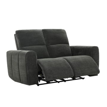 Reclinersoffa Ödmark 2-sits med elektrisk mekanism - grå - Möbler - Vardagsrum - Soffor - Reclinersoffor & Biosoffor