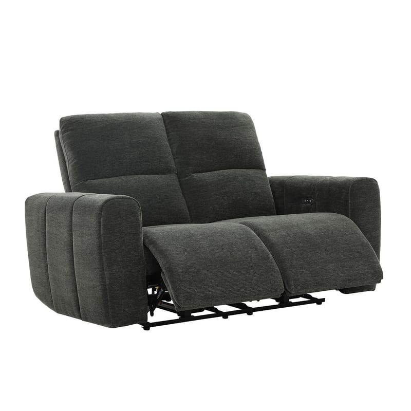 Reclinersoffa Ödmark 2-sits med elektrisk mekanism - grå - Möbler - Vardagsrum - Soffor - Reclinersoffor & Biosoffor