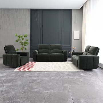 Reclinersoffa Ödmark 2-sits med elektrisk mekanism - grå - Möbler - Vardagsrum - Soffor - Reclinersoffor & Biosoffor