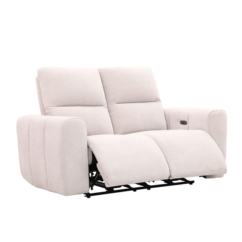 Reclinersoffa Ödmark 2-sits med elektrisk mekanism - ljusbeige - Möbler - Vardagsrum - Soffor - Reclinersoffor & Biosoffor