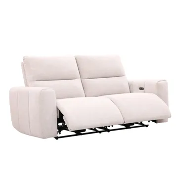 Reclinersoffa Ödmark 3-sits med elektrisk mekanism - ljusbeige - Möbler - Vardagsrum - Soffor - Reclinersoffor & Biosoffor