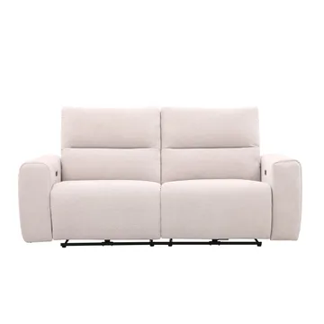 Reclinersoffa Ödmark 3-sits med elektrisk mekanism - ljusbeige - Möbler - Vardagsrum - Soffor - Reclinersoffor & Biosoffor
