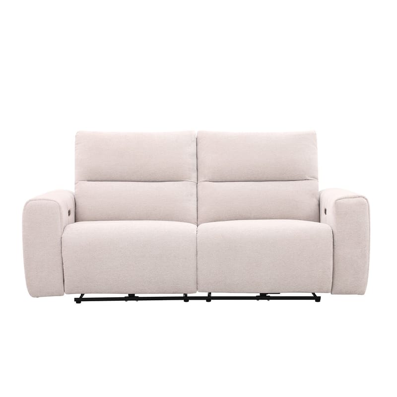 Reclinersoffa Ödmark 3-sits med elektrisk mekanism - ljusbeige - Möbler - Vardagsrum - Soffor - Reclinersoffor & Biosoffor