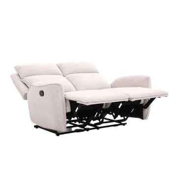 Reclinersoffa Östvik 2-sits med manuell mekanism - beige - Möbler - Vardagsrum - Soffor - Reclinersoffor & Biosoffor