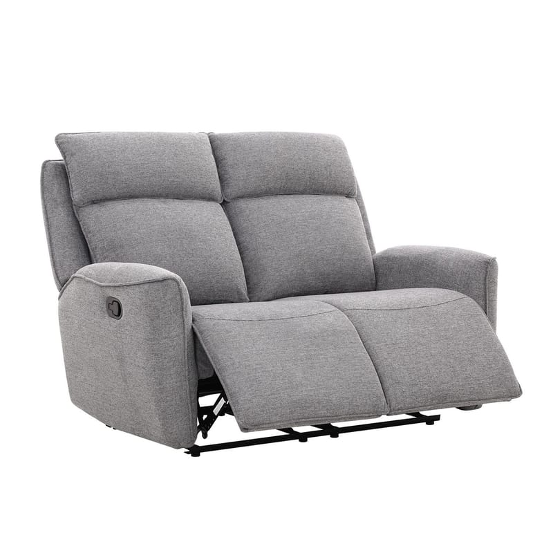 Reclinersoffa Östvik 2-sits med manuell mekanism - grå - Möbler - Vardagsrum - Soffor - Reclinersoffor & Biosoffor