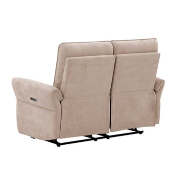Reclinersoffa Ravdal 2-sits med elektrisk mekanism - ljusbrun - Möbler - Vardagsrum - Soffor - Reclinersoffor & Biosoffor