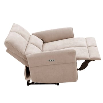 Reclinersoffa Ravdal 2-sits med elektrisk mekanism - ljusbrun - Möbler - Vardagsrum - Soffor - Reclinersoffor & Biosoffor